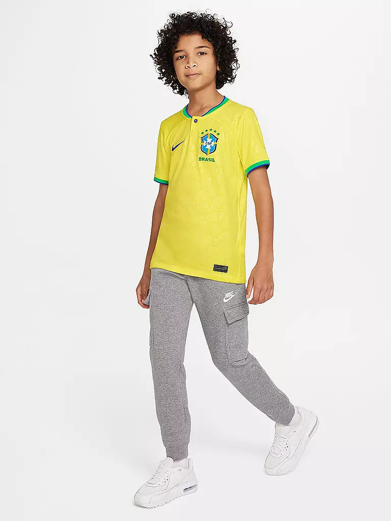 Nike Kinder Heimtrikot Brasilien Wm Gelb